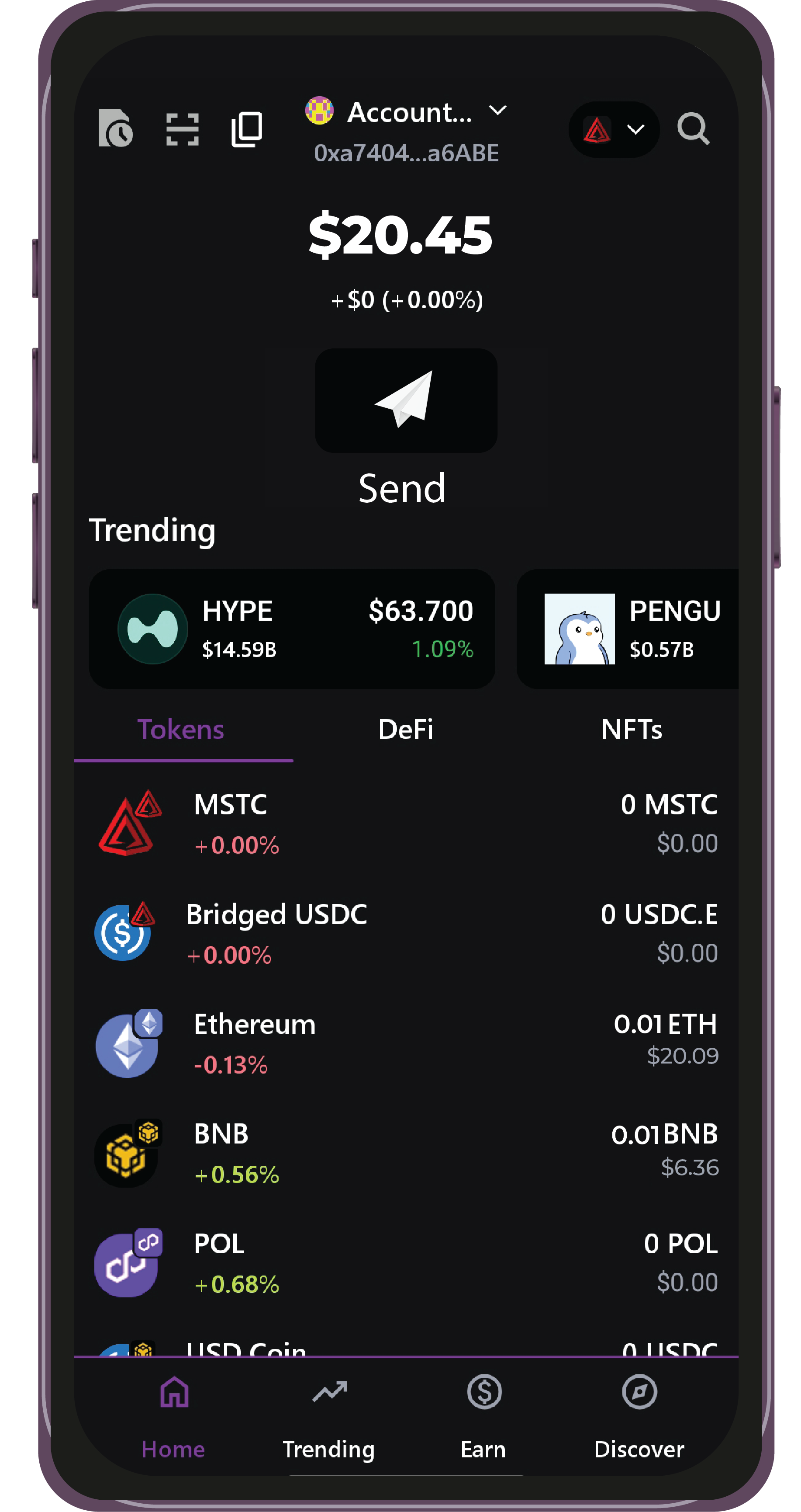 BridgeKey app screenshot